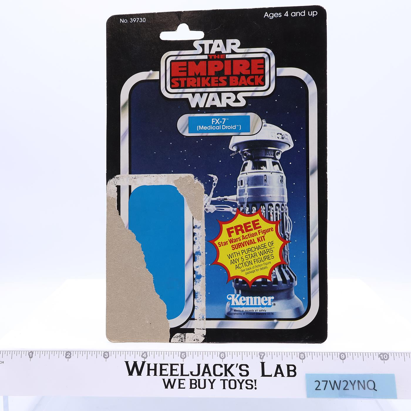 FX-7 100% Complete 41 Back-A Star Wars ESB 1980 Kenner Action Figure NO REPRO