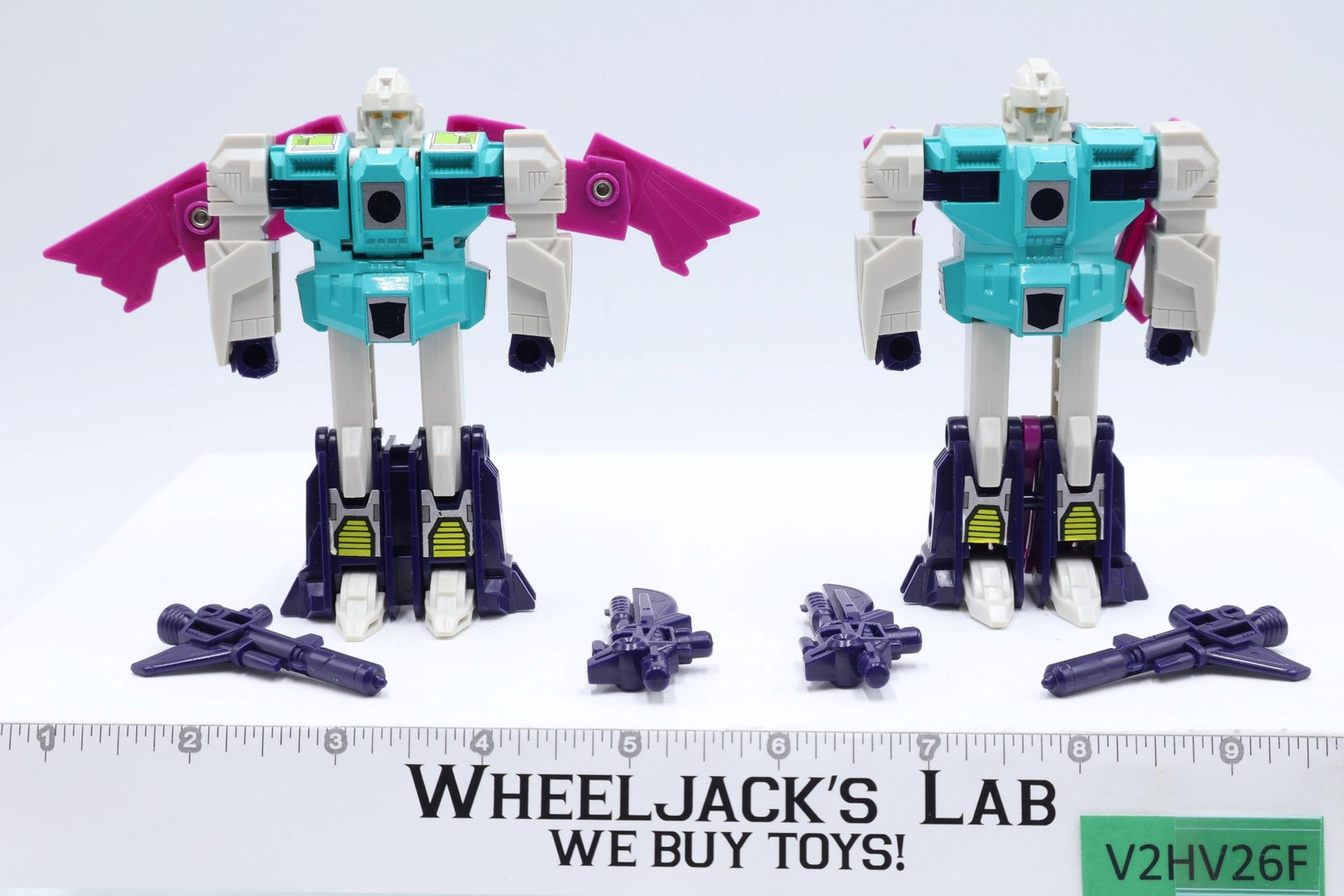 Pounce & Wingspan 100% Complete Vintage 1987 G1 Transformers Action Figure