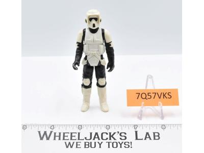 Biker Scout SHORT MOUTH Star Wars ROTJ Lili Ledy Action Figure 1983 No Repro