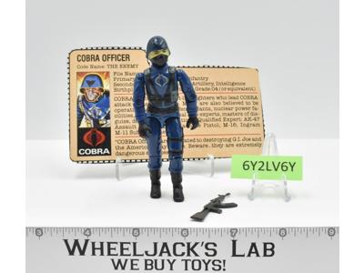 Cobra Officer V1.5 100% Complete G.I. Joe 1983 ARAH Hasbro Vintage Action Figure
