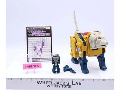 Weirdwolf 100% Complete NEAR MINT Vintage 1987 G1 Transformers Hasbro Figure