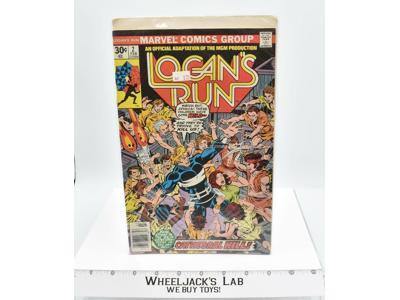 Logan's Run #2 Marvel Comic 1977 Newsstand Edition DC Comics