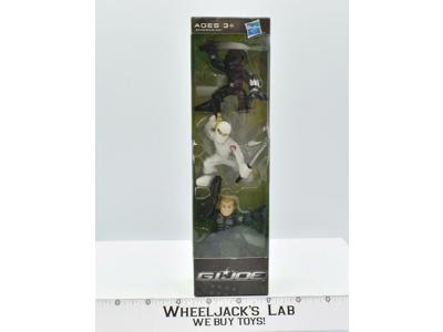 Snakes Eyes Storm Shadow Duke G.I. Joe Combat Heroes 2008 Hasbro NEW MISB