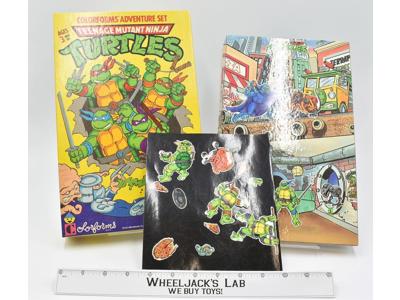 Colorforms Adventure Set Teenage Mutant Ninja Turtles 1989 Colorforms Brand