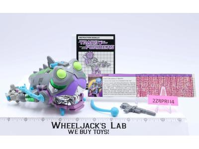 Gnaw Sharkticon 100% Complete NEAR MINT 1986 Vintage G1 Transformers Figure