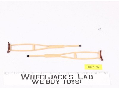 Marine Medic Set Pair of Crutches G.I. Joe Hasbro 1964 Vintage 12" Accessory