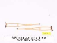 Marine Medic Set Pair of Crutches G.I. Joe Hasbro 1964 Vintage 12" Accessory