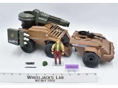 Mean Dog W/Wild Card 100% Complete G.I. Joe 1988 Hasbro Vintage Vehicle