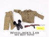 Army Fatigue Pants & Shirt Boots Rifle GI Joe Hasbro 1964 Vintage 12" Accessory