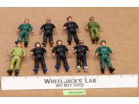 Lot of 9 Sgt. Rock  Action Figures 1980's Remco Toys 3.75" GI Joe KO