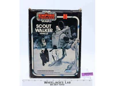 Scout Walker AT-ST NICE COLOR 100% Complete W/Box Star Wars ROTJ 1980 Kenner