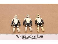 Lot of 3 Star Wars Biker Scouts 1970s-1980s Kenner Vintage Action Figures