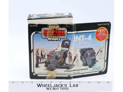 INT-4 Mini Rig Complete W/Box Star Wars ESB 1981 Kenner Action Figure Vehicle