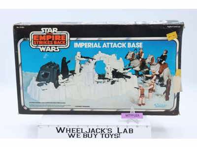Hoth Imperial Attack Base 100% Complete W/Box 1980 Star Wars ESB Kenner Playset