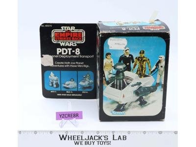 PDT-8 Transport Mini Rig 100% Complete W/Box Star Wars ROTJ 1983 Kenner Vehicle
