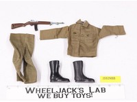 GI Joe Army Fatigue Shirt Pants Boots Rifle 1964 Vintage Hasbro 12" Accessory
