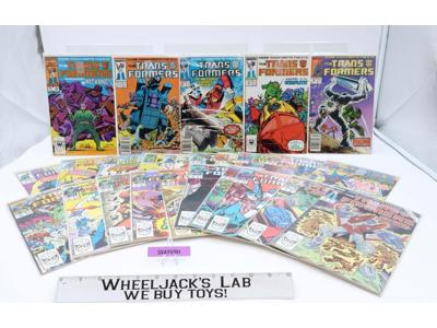 Transformers More than Meets the Eye #'s 25-50 Comic Books Marvel Comics 1980's