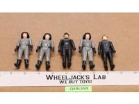 Lot of 5 Star Wars At-At/Imperial Commanders 1970s-80s Kenner Action Figures