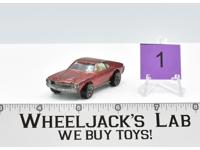 Custom AMX #1 Red 1969 Redline Hot Wheels Mattel Vintage RL