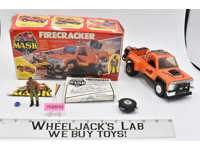 Firecracker Hondo Mac Lean 100% Complete W/Box MASK 1985 Vintage Action Vehicle