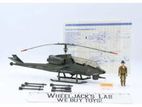 Dragonfly Assault Copter 100% Complete G.I. Joe 1983 Hasbro Vintage Vehicle