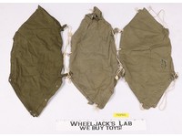 Lot of Three Bivouac Deluxe Pup Tent Equipment GI Joe 1964 Vintage 12" Accessory