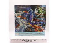 Metroplex Blurr Insert Poster Glow In The Dark 1985 G1 Transformers Vintage