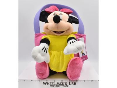 Minnie Mouse Plush Easter Basket Walt Disney by Kcare NEW W/TAGS