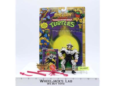 Shogun Shredder 100% Complete W/Card Teenage Mutant Ninja Turtles TMNT Playmates