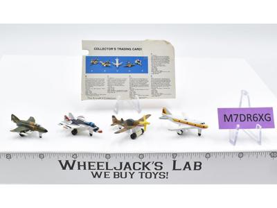 Lot of 4 Planes/Jets 1988-89 Vintage Galoob Micro Machines