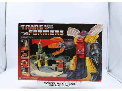 Omega Supreme WORKS Complete W/Box 1985 G1 Transformers Hasbro Action Figure