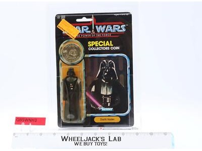 Darth Vader W/Coin CAS GRADED 85 85/85/85 Star Wars POTF 92 Back-A 1984 Kenner