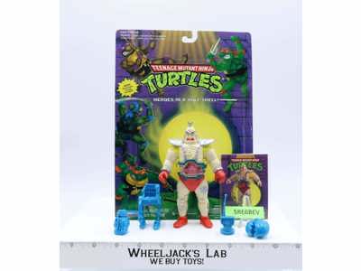 Krang's Android Body 100% Complete W/Card TMNT 1994 Playmates Action Figure