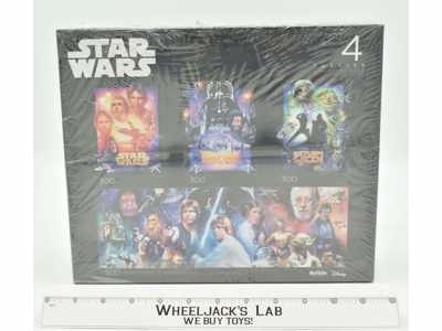 Star Wars Collector's Edition 4 in 1 Puzzles Buffalo Games & Puzzles