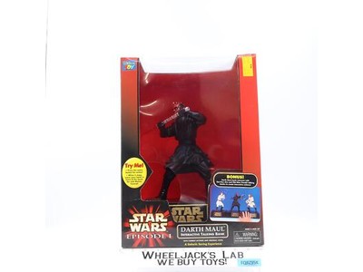Darth Maul Interactive Talking Bank Star Wars 1999 Thinkway Toys NEW SEALED