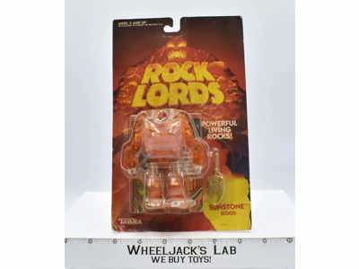 Sunstone MOSC SEALED Rock Lords 1986 Tonka Vintage Action Figure