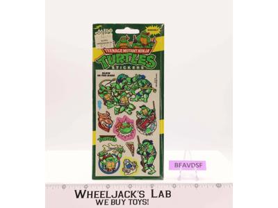 Sticker Sheet Teenage Mutant Ninja Turtles TMNT 1990 Mello Smello NEW SEALED