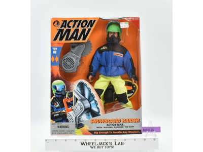 Snowboard Raider Action Man GI Joe 1996 Kenner Hasbro NEW MISB SEALED