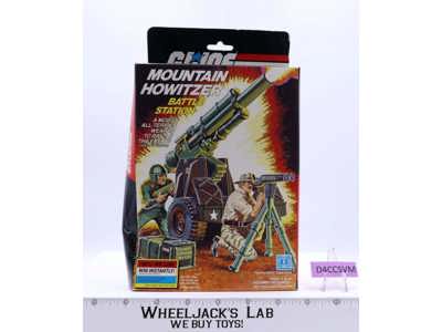 Mountain Howitzer Battle Station GI Joe 1985 Action Figure Vehicle NEW MISB