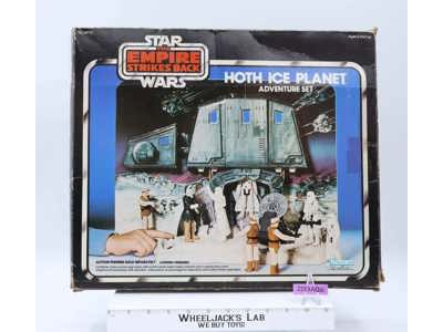 Hoth Ice Planet Adventure Set 100% Complete W/Box 1980 Star Wars Kenner Playset