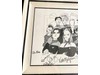 Cast of Voyager Star Trek Al Hirschfeld Lithograph AUTOGRAPHED 27x37 129/175