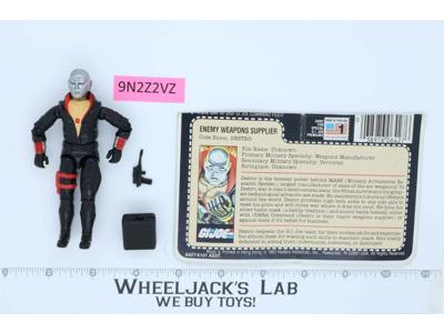 Destro V1 100% Complete G.I. Joe 1983 Hasbro Vintage Action Figure