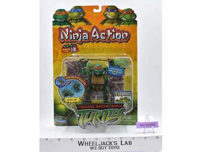 Michaelangelo Teenage Mutant Ninja Turtles TMNT Ninja Action 2004 Playmates MOSC