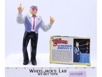 Luscious Johnny Valiant 1987 WWF LJN Titan Sports 8" Vintage Wrestling Figure