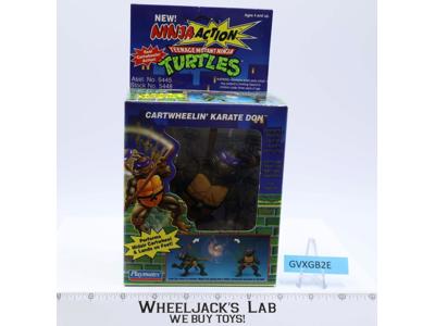 Cartwheelin' Karate Don 100% Complete Ninja Action TMNT 1993 Playmates
