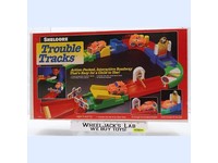 Trouble Tracks w/ Rev 'N Go Stunt Truck 1991 Preschool Shelcore NEW MISB SEALED