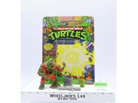 Muckman & Joe Eyeball W/Cardback 100% Complete TMNT 1990 Playmates Vintage
