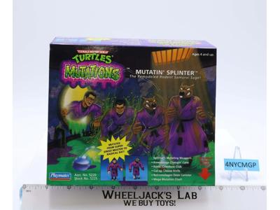 Mutatin' Splinter 100% Complete TMNT Mutations 1992 Playmates Action Figure