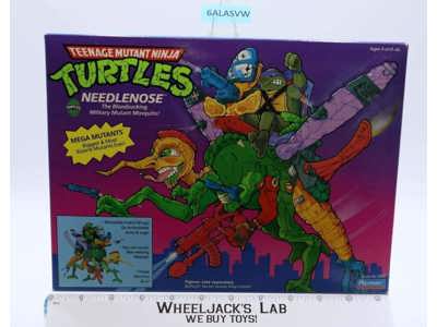 Needlenose 100% Complete Teenage Mutant Ninja Turtle TMNT 1990 Playmates Vehicle