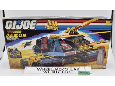 D.E.M.O.N. W/ Ferret 100% Complete GI Joe 1988 Hasbro Vintage Vehicle NEW MIB
